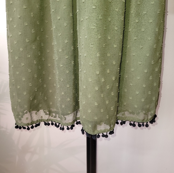 Zara Swiss Dot Mesh Mini Dress 👗 - Picture 8 of 9